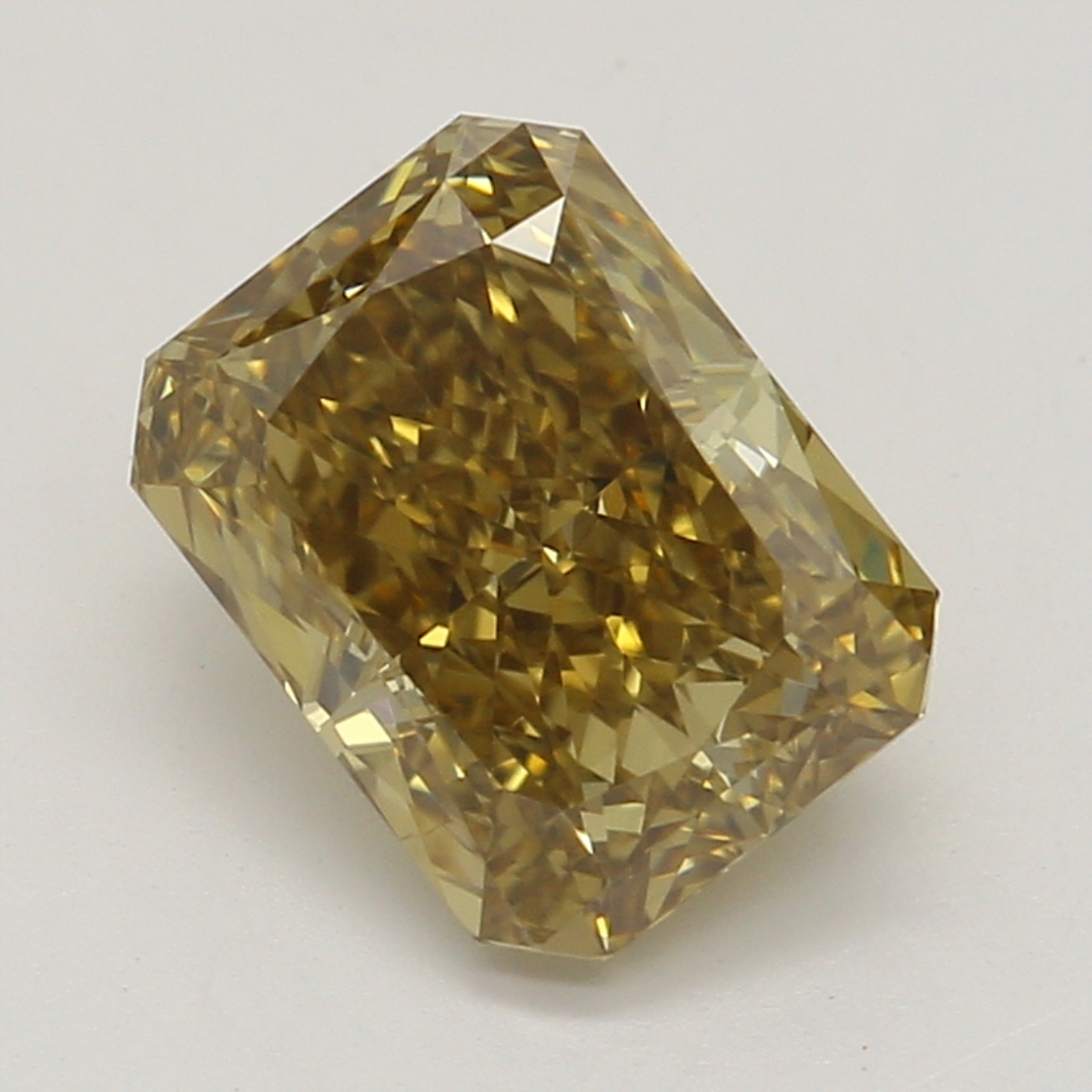 1.01 ct Radiant Fancy Brown natural diamond