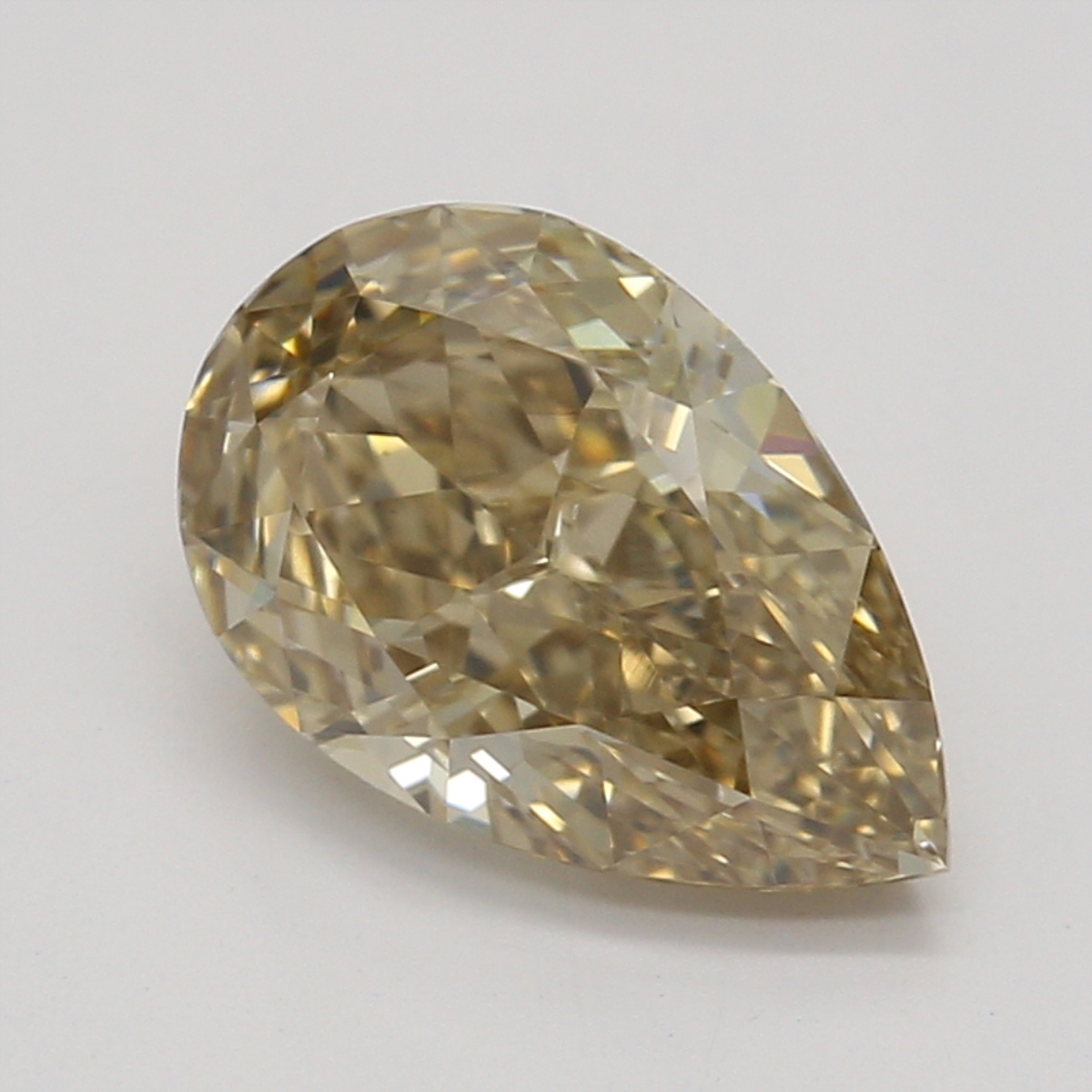 1.05 ct Pear Fancy Fancy Brown natural diamond