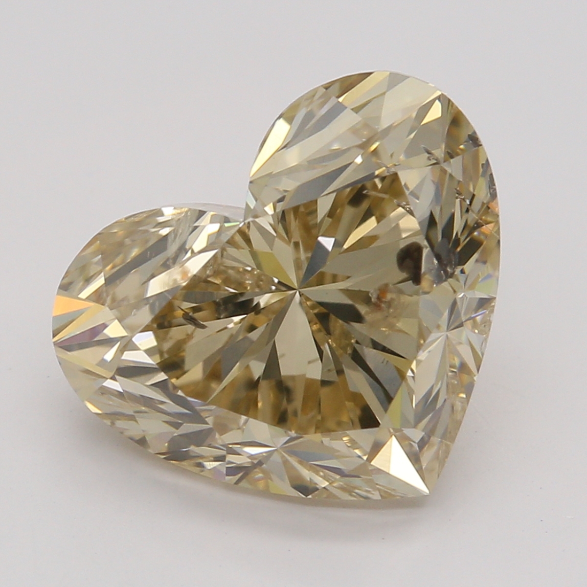 3.03 ct Heart Fancy Brown natural diamond