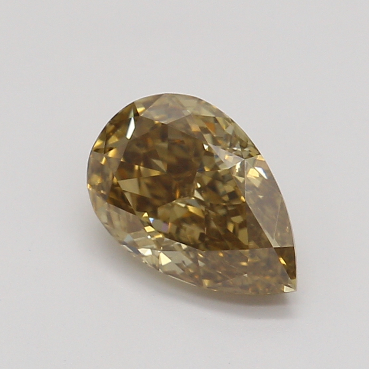 0.50 ct Pear Fancy Fancy Brown natural diamond