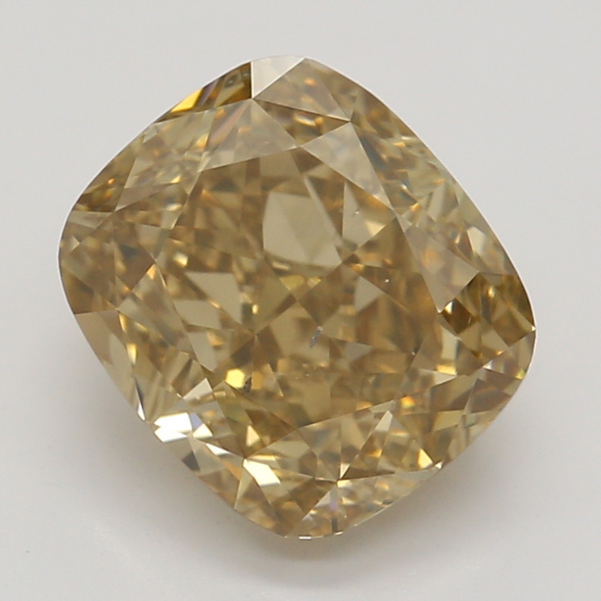 1.52 ct Cushion Fancy Brown natural diamond