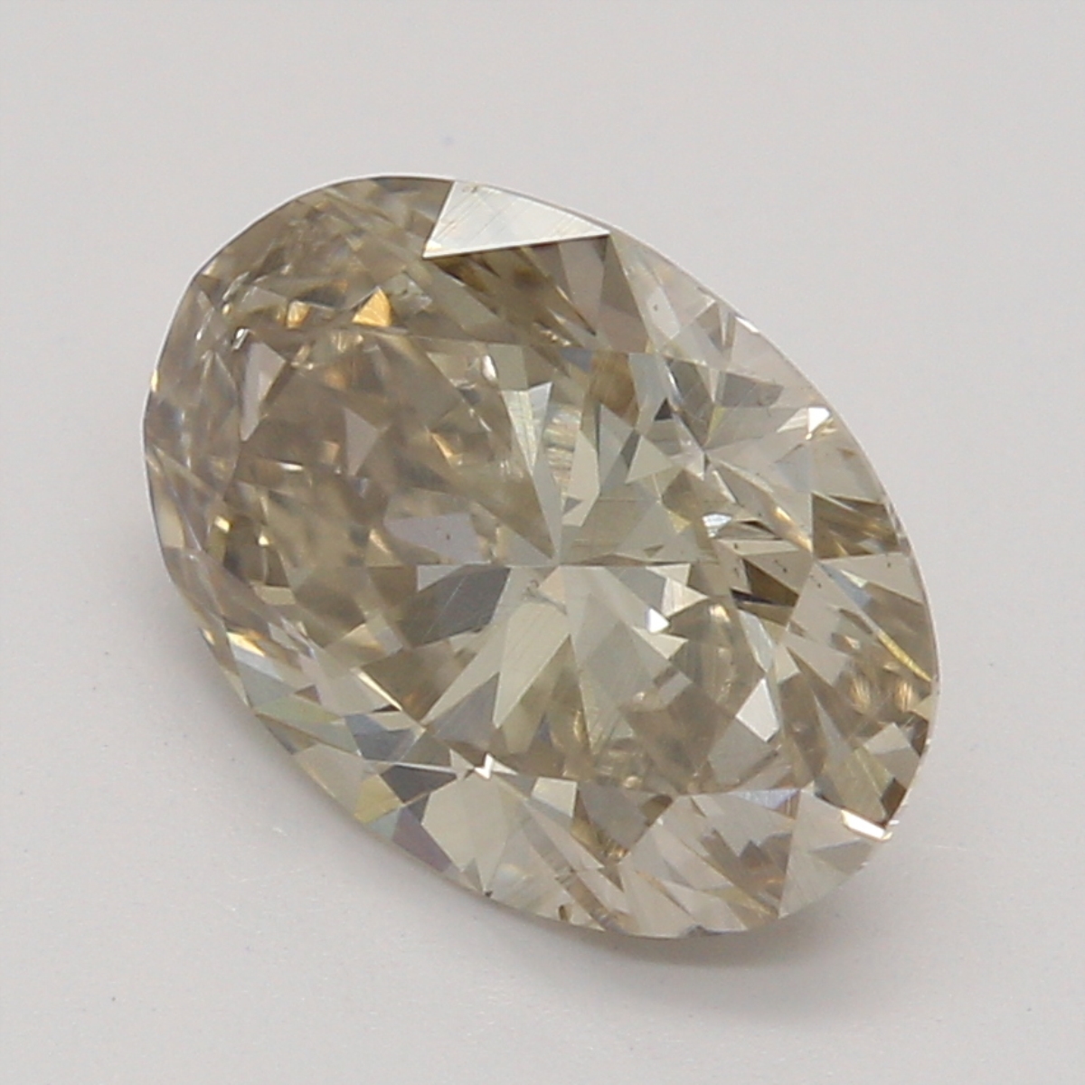1.00 ct Oval Fancy Brown natural diamond