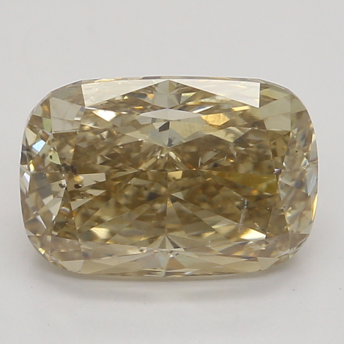 1.52 ct Cushion Fancy Brown natural diamond