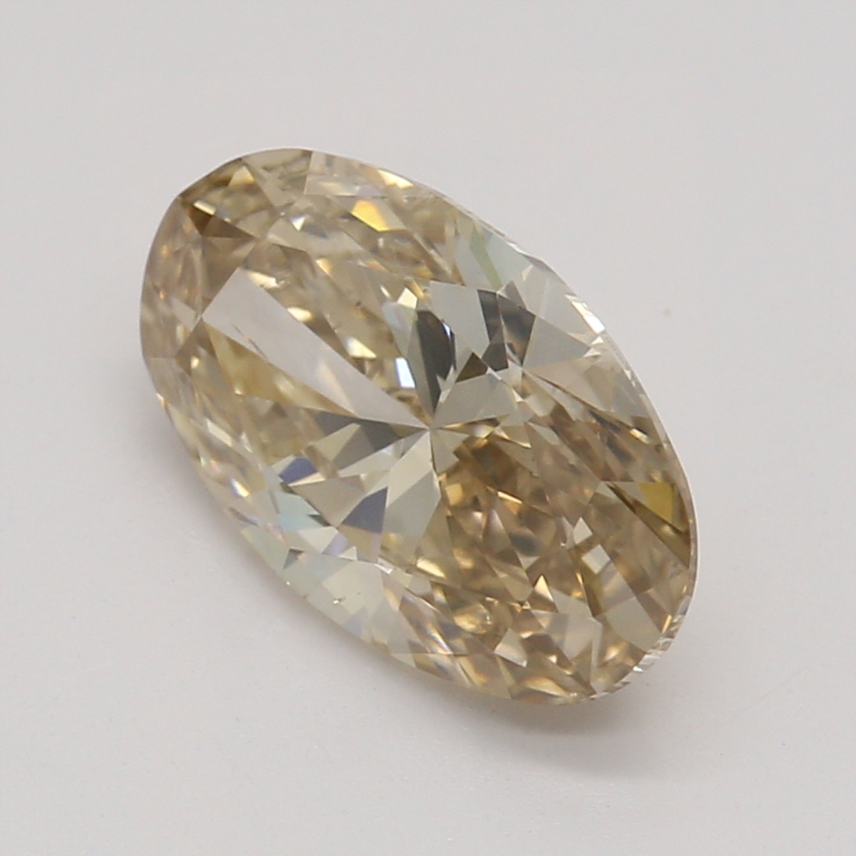 1.00 ct Oval Fancy Brown natural diamond