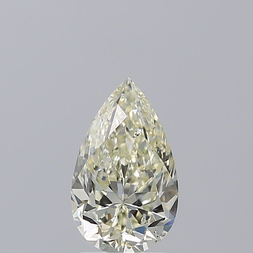 2.01 ct Pear L · Faint Brown natural diamond