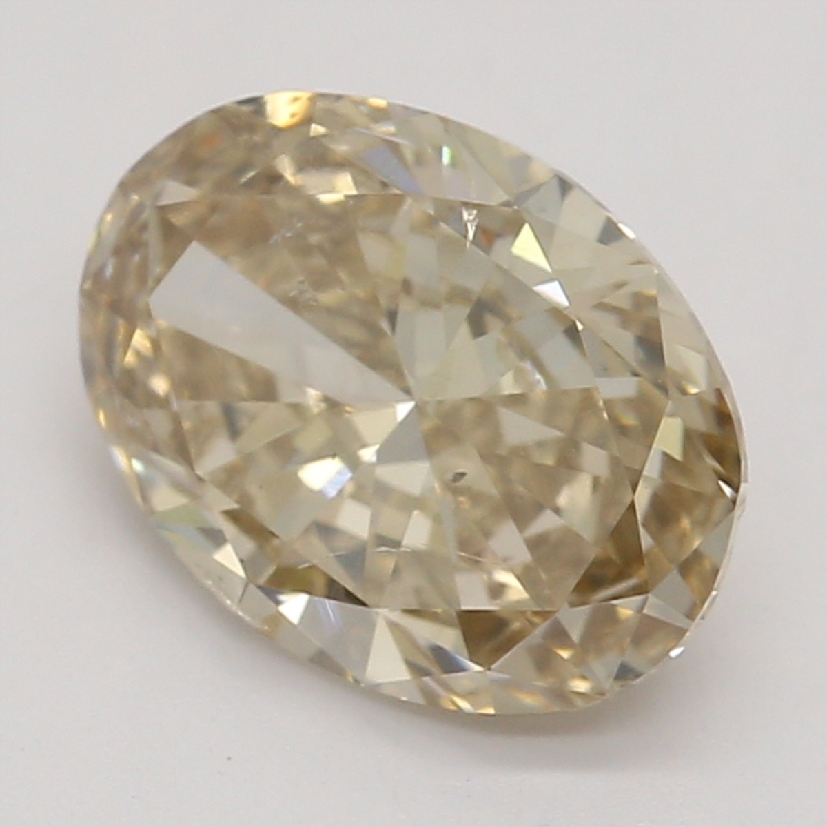 1.01 ct Oval Fancy Brown natural diamond