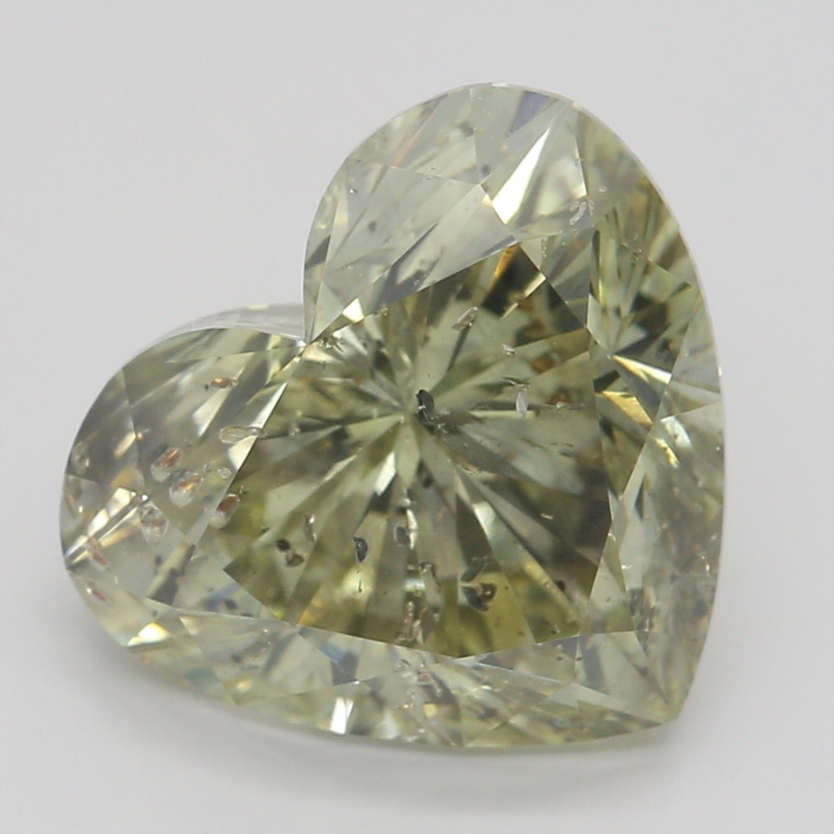 3.15 ct Heart Fancy Brown natural diamond