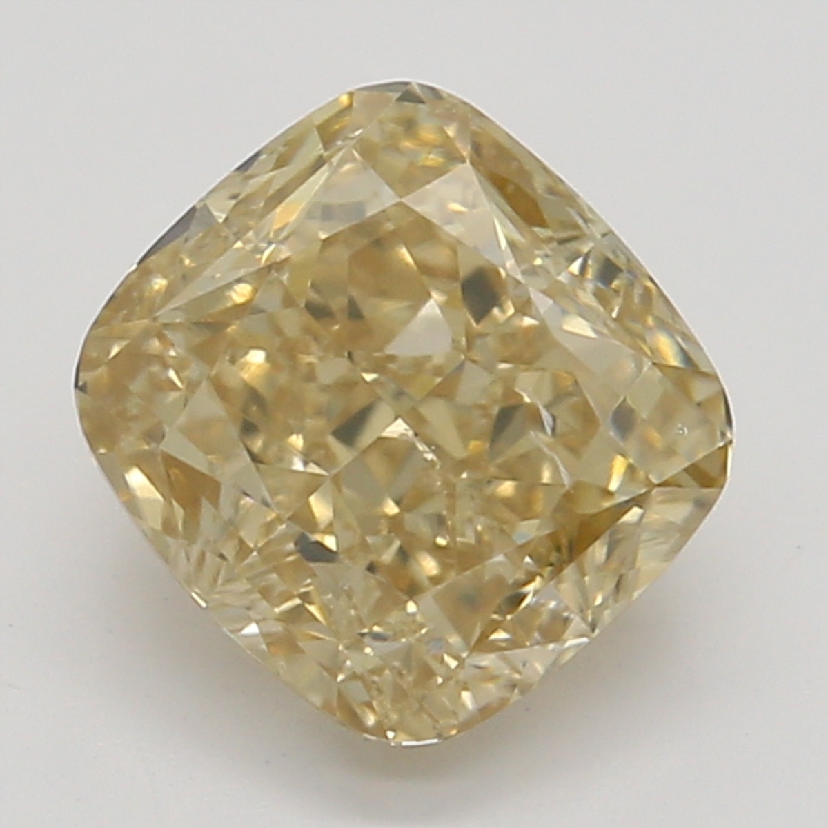 1.00 ct Cushion Fancy Brown natural diamond