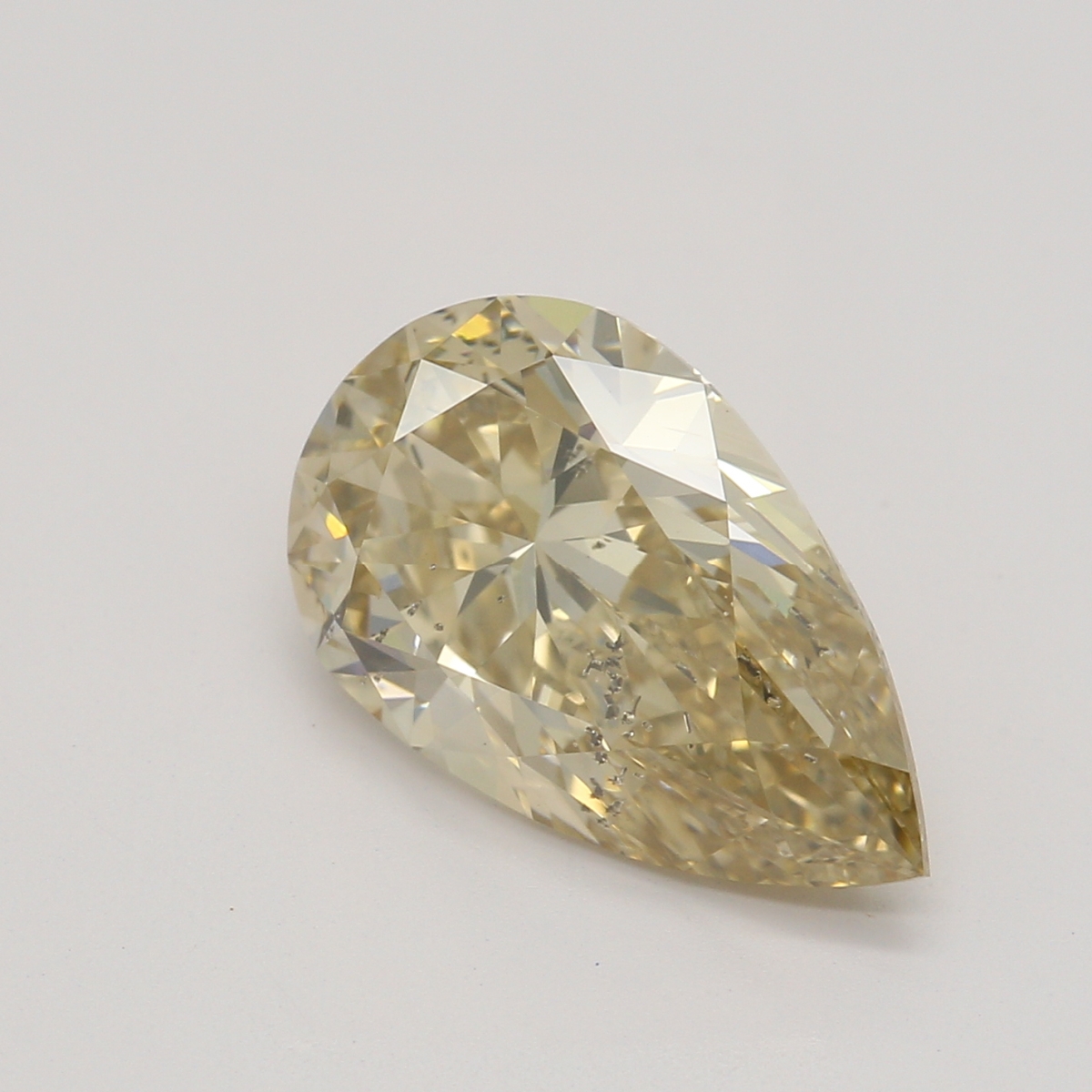 2.00 ct Pear Fancy Brown natural diamond