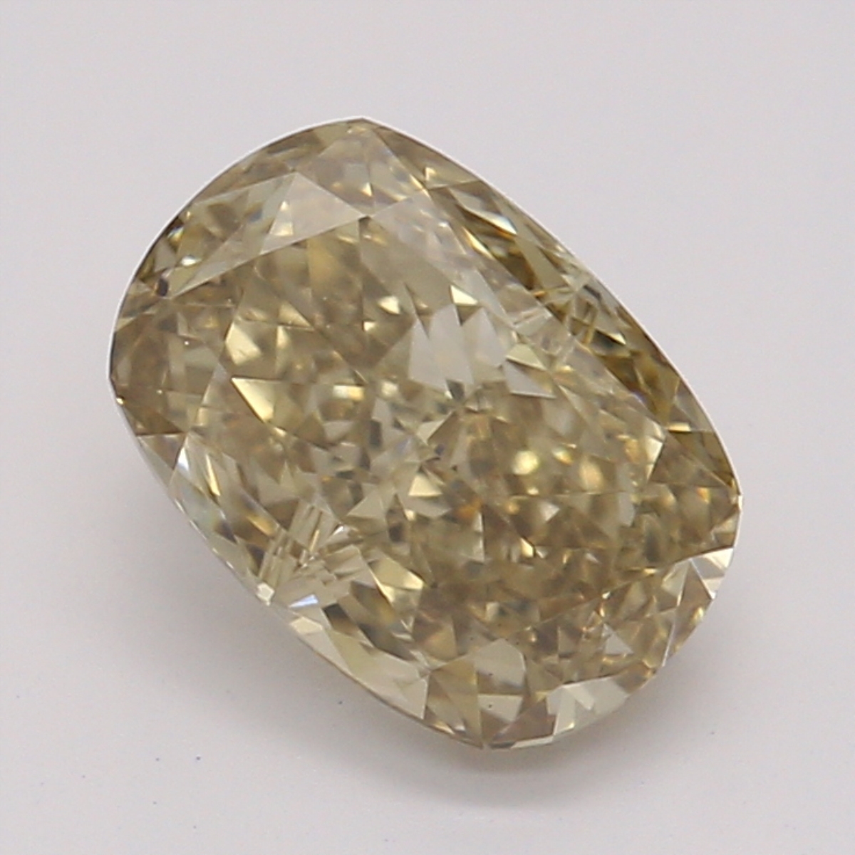 0.72 ct Cushion Fancy Brown natural diamond