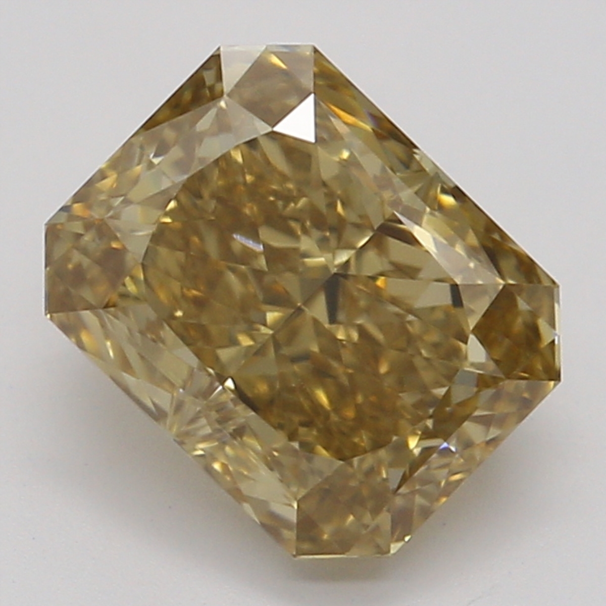 1.07 ct Radiant Fancy Brown natural diamond