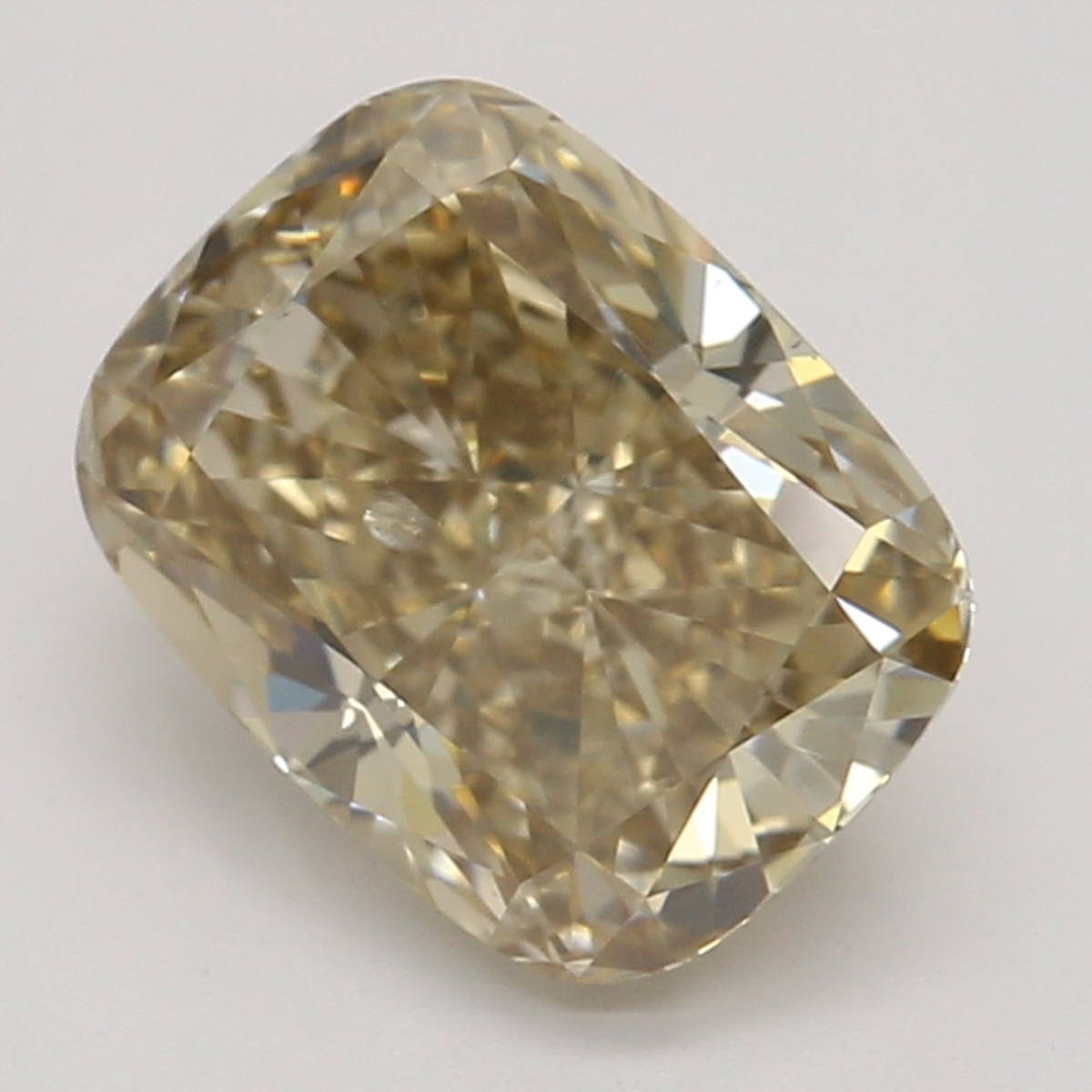 1.13 ct Cushion Fancy Brown natural diamond