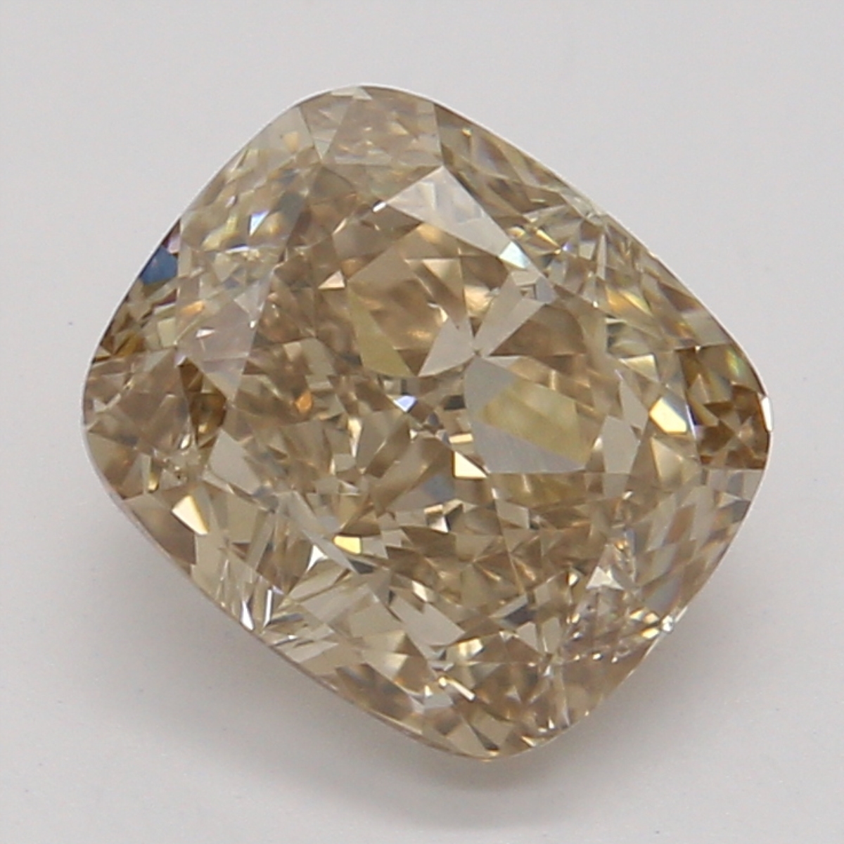 1.02 ct Cushion Fancy Brown natural diamond