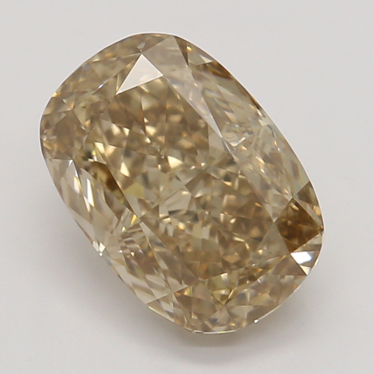 1.11 ct Cushion Fancy Brown natural diamond